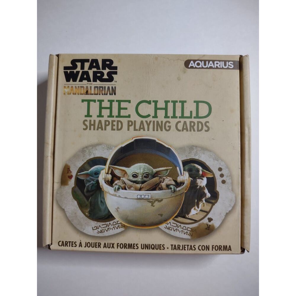 The Mandalorian Grogu Baby Yoda The Child Star Wars Circular Shaped Cards